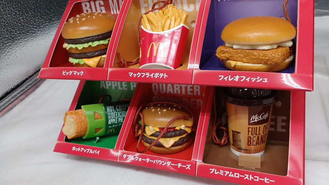 マクドナルド フードストラップ コンプリートセット 箱付き マクドナルド フードストラップ第2弾 全6種コンプリートセット