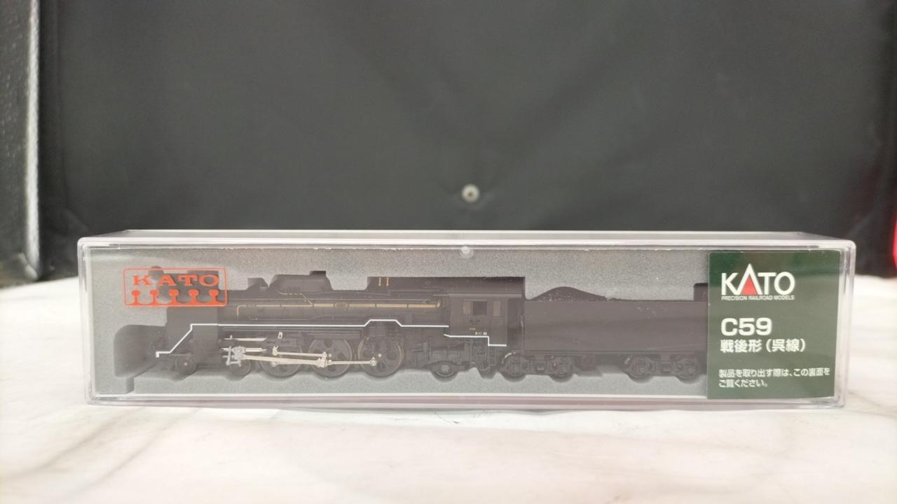 KATO C59戦後形(呉線)[新品未使用品] C59 戦後形（呉線）が入線です。KATO 2026-1 | NGaugeJP - N