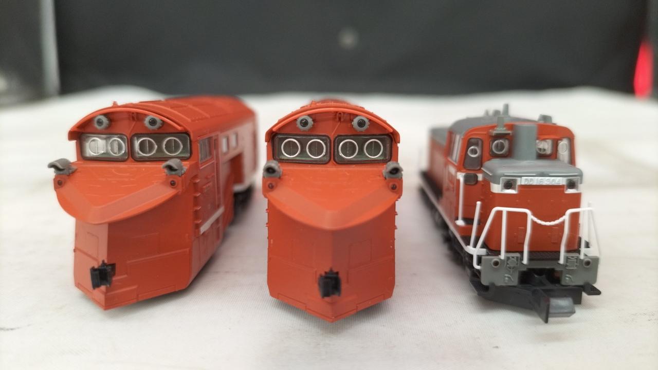 KATO DD16 304 除雪車セット KATO DD16 304 Snowplow car set / N-gauge - YouTube