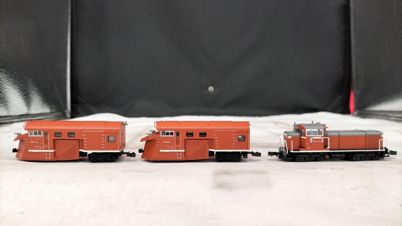 KATO DD16 304 除雪車セット 10-1127 Nゲージ 再生産】(N) 10-1127 DD16 304 ラッセル式除雪車セット | カトー