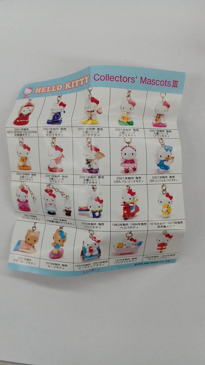 キティ コレクターズマスコット３ 不思議の国のアリス ハローキティ コレクターズマスコット フィギュア 不思議の国の