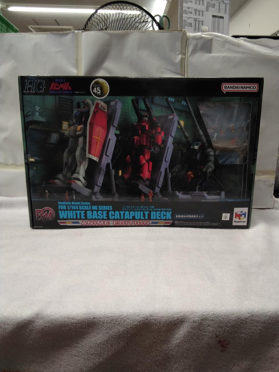 ガンダム ホワイトベース カタパルトデッキ HG 1/144 メガハウス 未開封 Amazon | Realistic Model Series 機動戦士ガンダム（1/144HG
