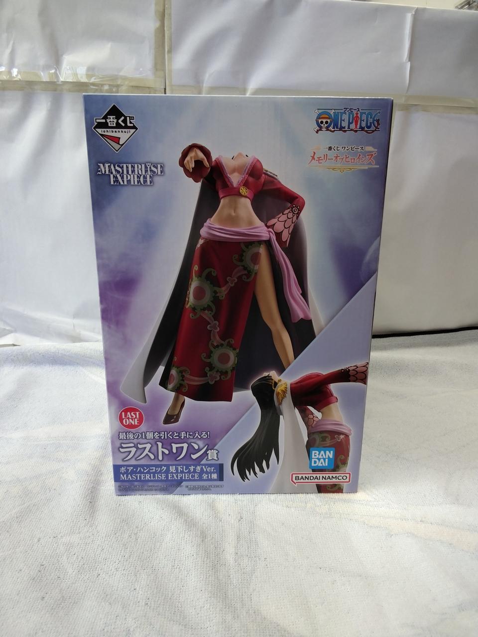 【新品未開封】ワンピース　一番くじ ラストワン ハンコック 見下しすぎver. 未開封】ラストワン賞 ボア・ハンコック 見下しすぎVer. 一番