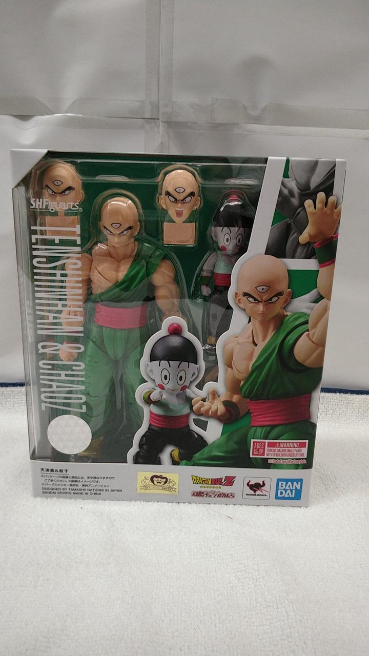 BANDAI - ドラゴンボール　フィギュア　餃子 　　天津飯 レビュー】 S.H.Figuarts 天津飯＆餃子