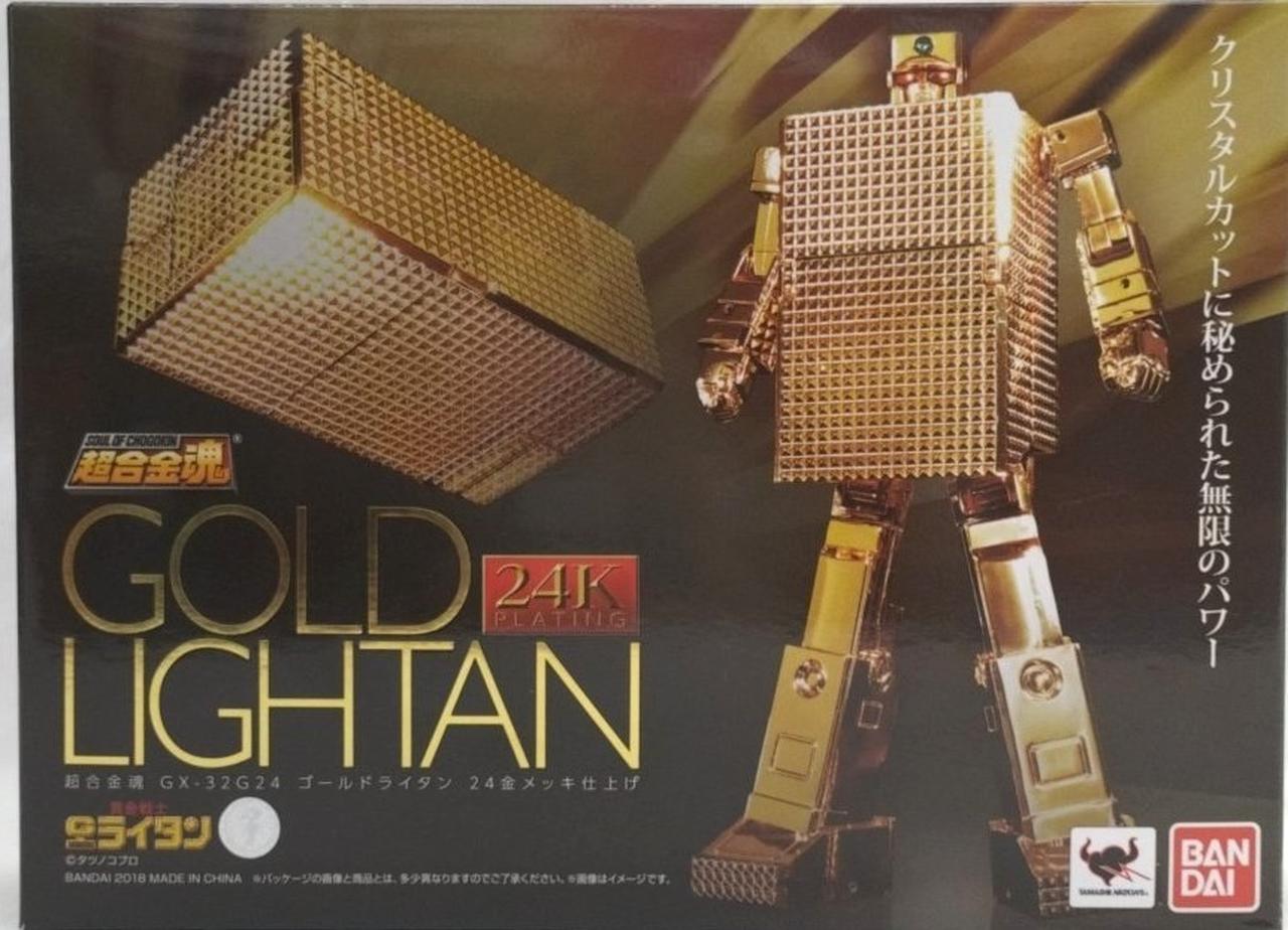 超合金魂 GX-32R ゴールドライタン 24金メッキ仕上げ 超合金魂 GX-32G24 ゴールドライタン 24金メッキ仕上げ | 魂ウェブ