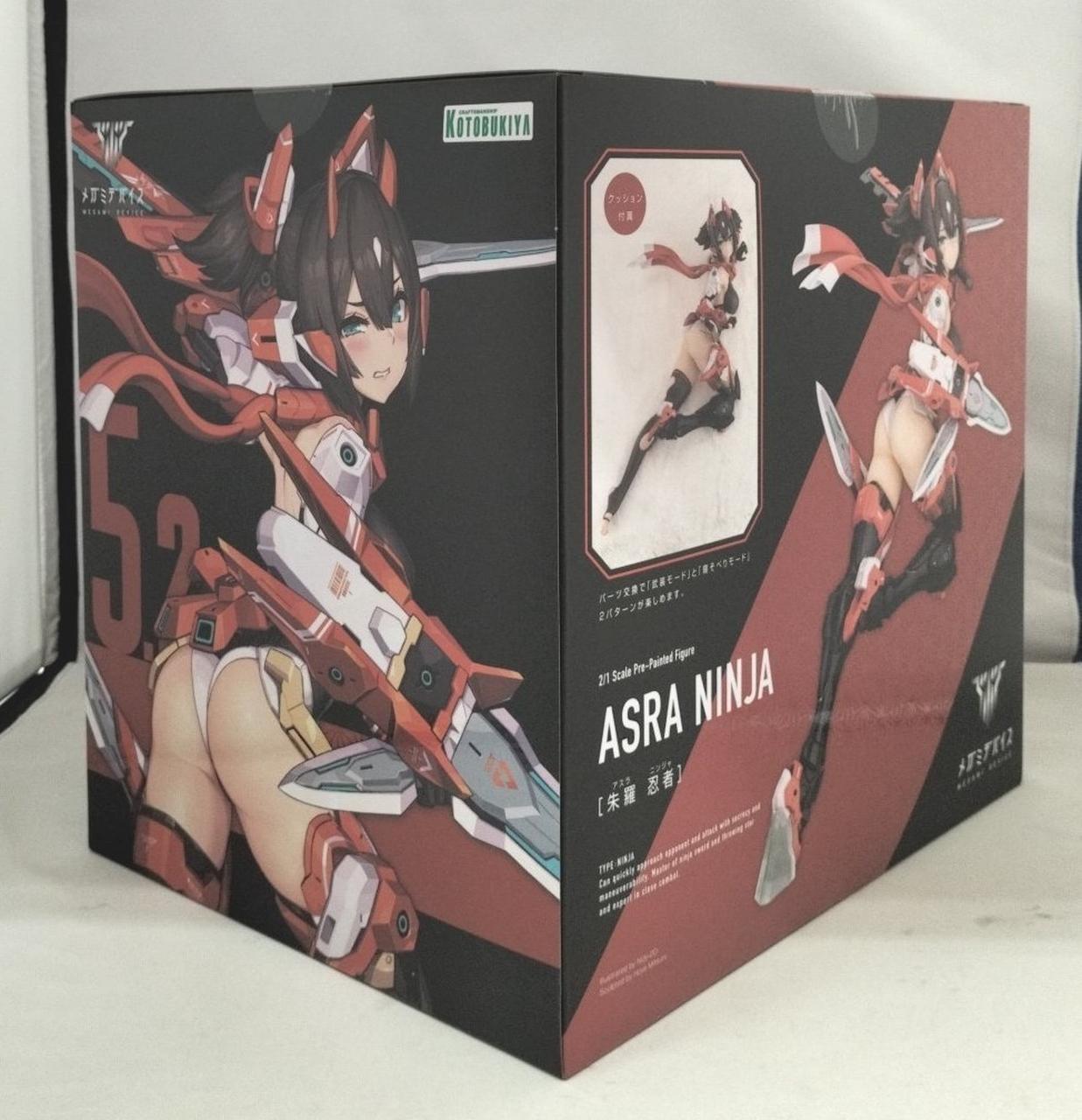 コトブキヤ メガミデバイス 朱羅 忍者 2/1 開封品 Amazon | メガミデバイス 朱羅 忍者 2/1スケール PVC製 塗装済み