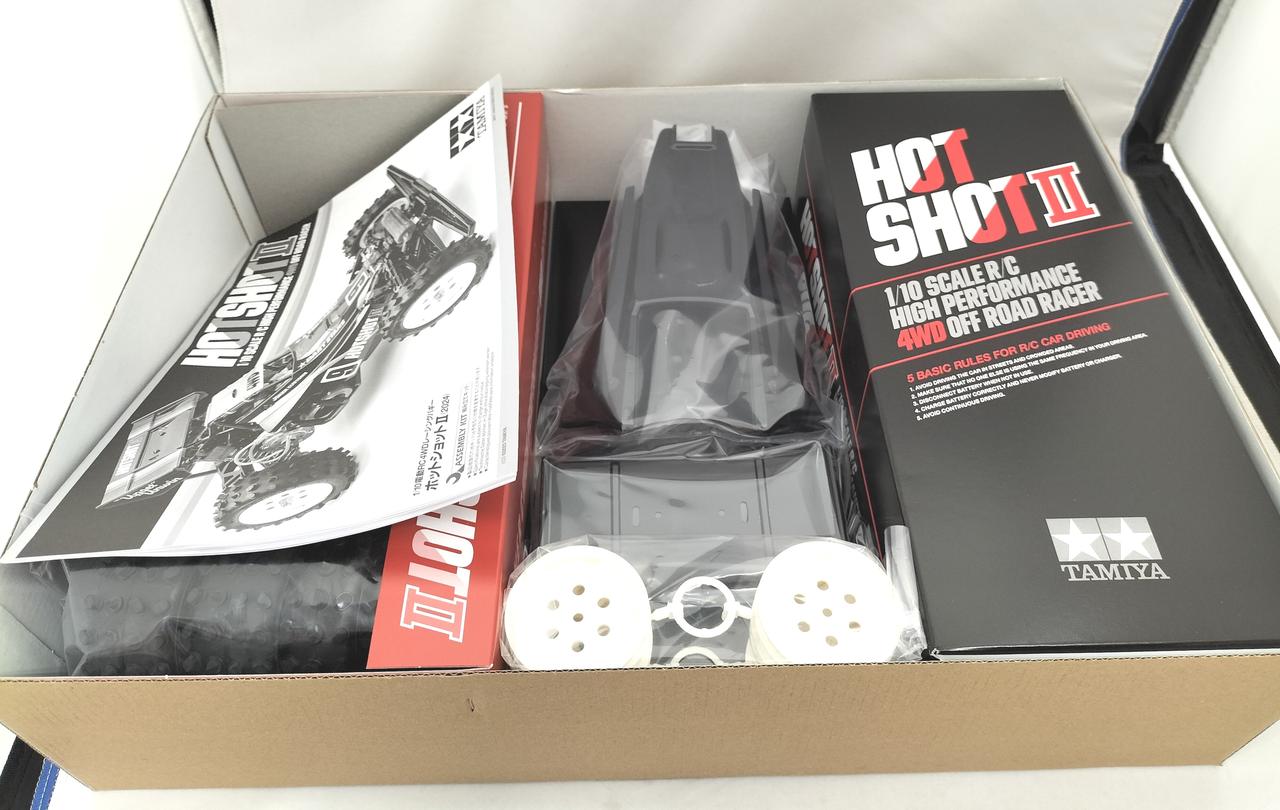 タミヤ 1/10RC ホットショットⅡBLOCKHEAD MOTORS 58710 | 福山