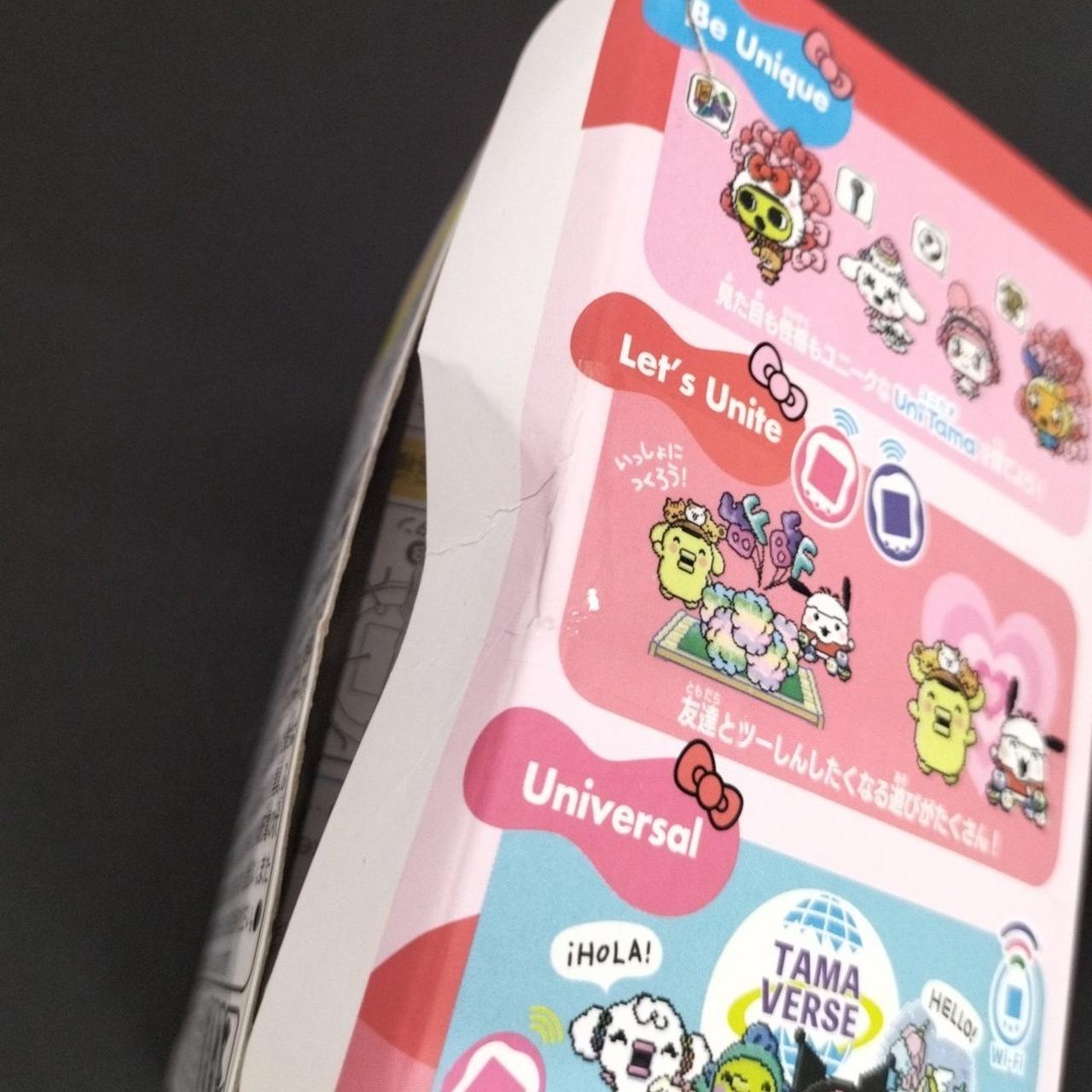 外箱に傷みが見受けられます。