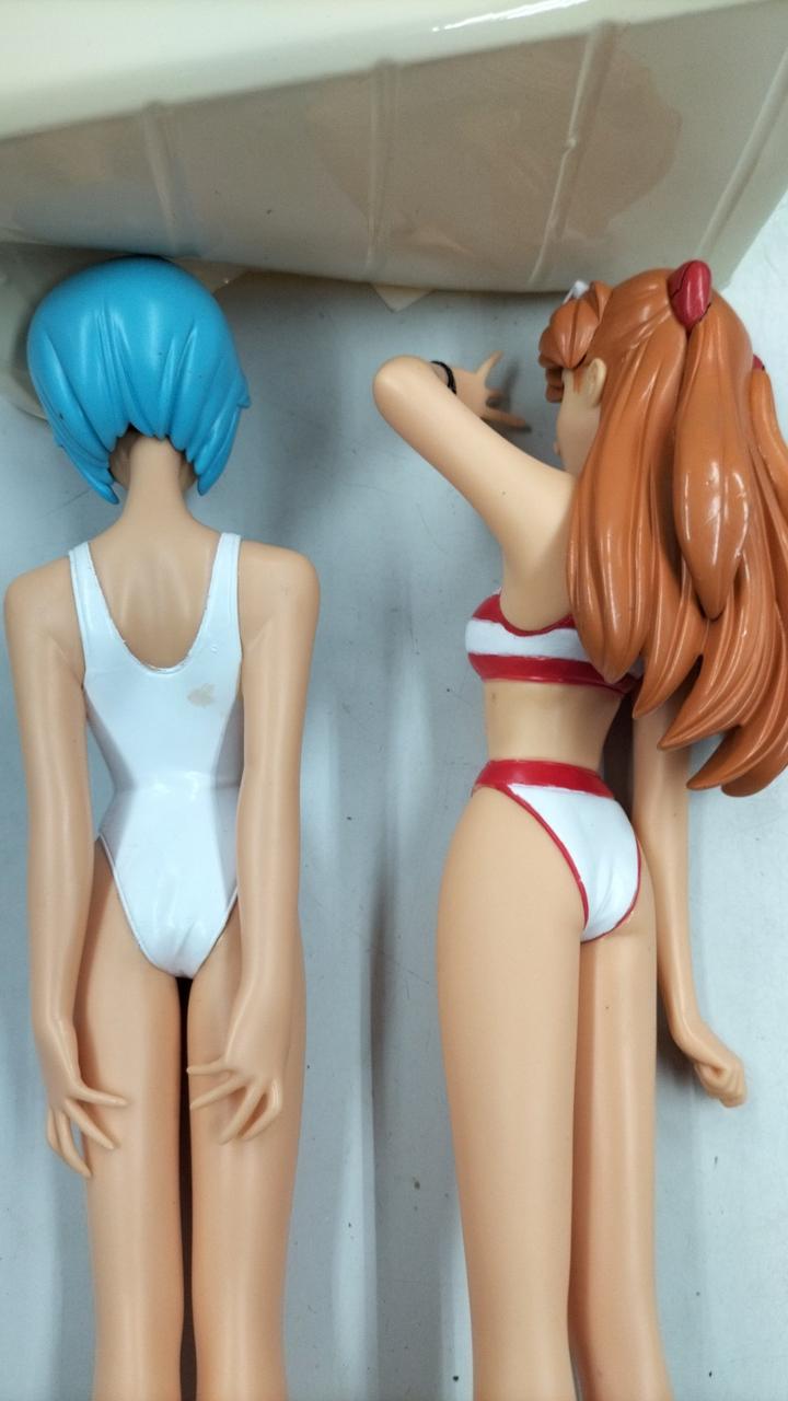 新世紀エヴァンゲリオン　レイ&アスカ(水着バージョン）新品未開封品　HOBBY 新世紀エヴァンゲリオン レイ&アスカ(水着バージョン）新品未