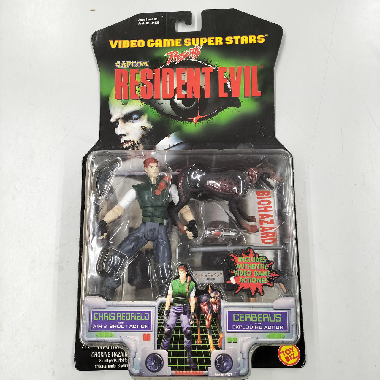 Chris バイオハザード フィギュア resident toybiz H Chris バイオハザード フィギュア resident toybiz H