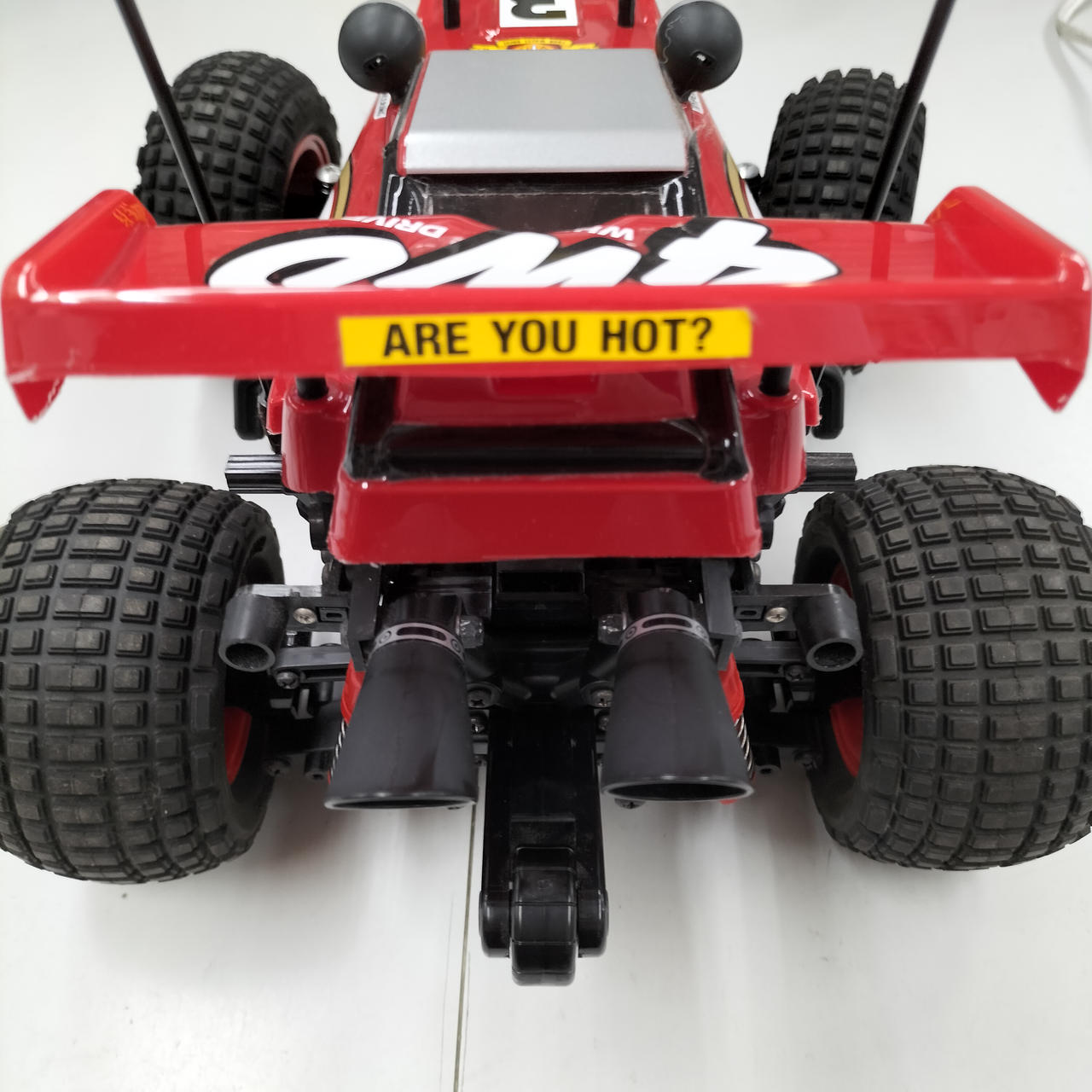 タミヤ　復刻版ホットショット　未使用未組み立て品 高い人気を誇る「ホットショットII」の復刻版！タミヤ「1/10RC