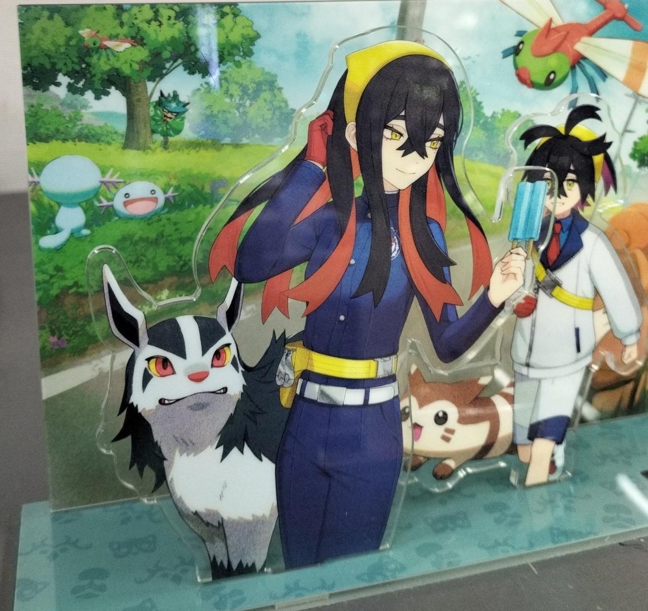 ポケモンセンター|ゼイユ・スグリアクリルスタンド|HARDOFFオフ