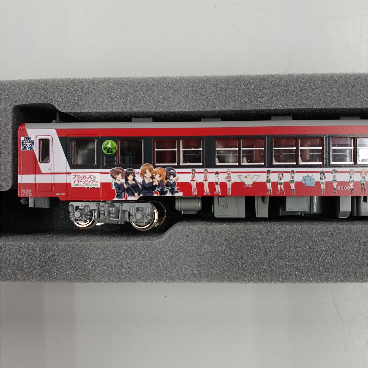 【Nゲージ】鹿島臨海鉄道6006ガールズ &パンツァーラッピング列車※動力改造済 Nゲージ】鹿島臨海鉄道6006ガールズ &パンツァーラッピング列車