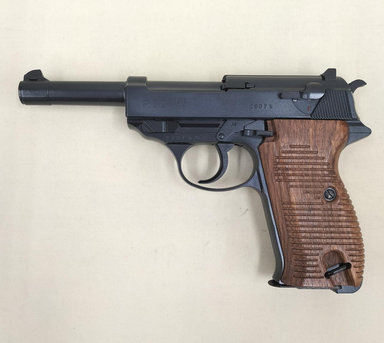 マルゼン　ワルサーP38 マルゼン ワルサーP38 ガスブローバック BK | ガスハンドガン