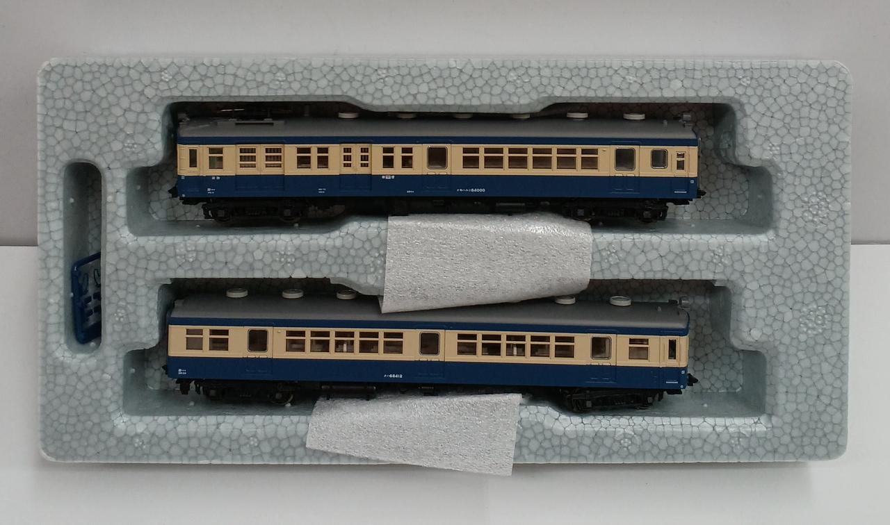 クモハユニ64+クハ68飯田線2両セット クモハユニ64-000(茶)+クハ68-420 飯田線 (2両セット) (鉄道模型