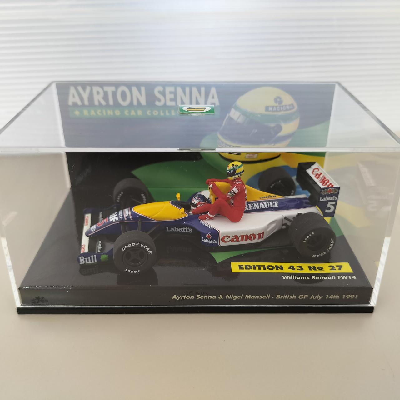 ミニチャンプス アイルトンセナ　NO27 ミニチャンプス アイルトンセナNO27