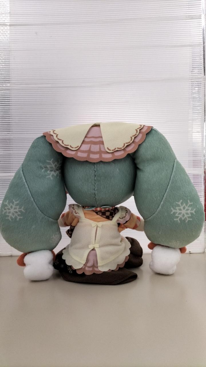 雪ミク 2024 gift ぬいぐるみ グッズ]雪ミク 2024 ふわぷち どでかジャンボぬいぐるみ｜SNOW
