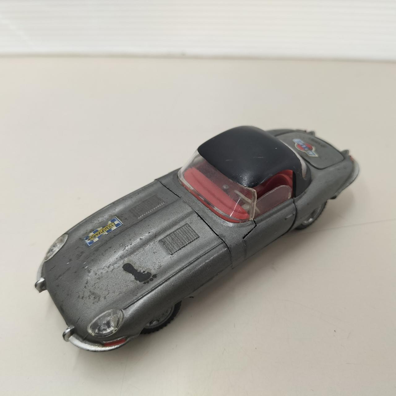 ビンテージミニカー　JAGUAR E-TYPE デンマーク　テクノ社製 ミニカーショップ ケンボックス 外国モデル☆927☆ジャガーE