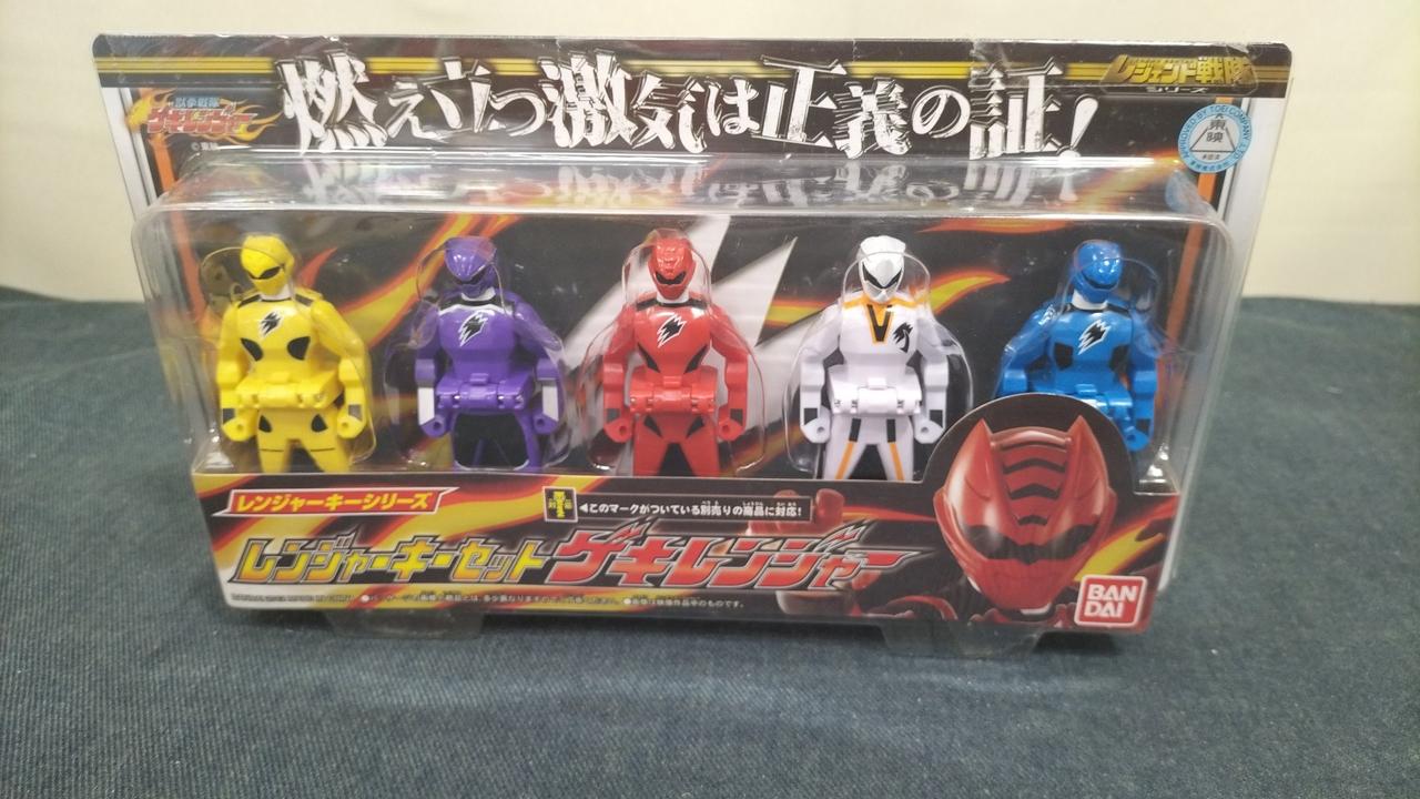 バンダイ|【未開封】レンジャーキーセット ゲキレンジャー