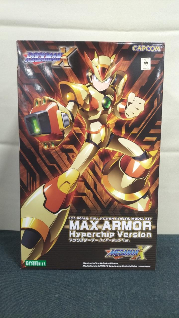 コトブキヤ 1/12 ロックマンx マックスアーマー ハイパーチップVer. 1