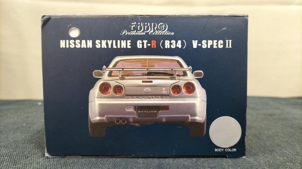 EBBRO　1/24　ニッサン　スカイライン　GT-R　R34　V-SPEC　Ⅱ EBBRO|ニッサン スカイラインGT-R R34 V-SPEC II|HARDOFFオフモール