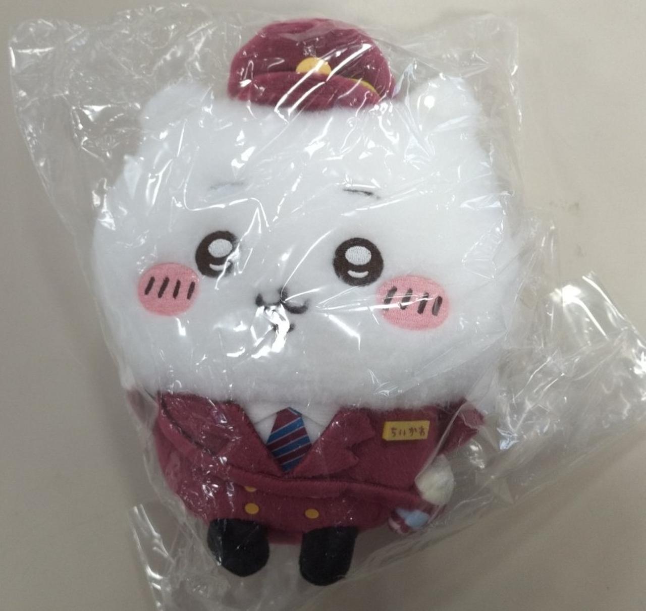 ちいかわ 阪急電車なほわほわぬいぐるみS うさぎ ちいかわ 阪急