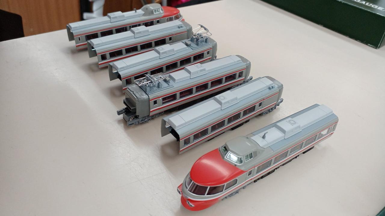 KATO` - 新品 未走行 KATO` 101284 小田急ロマンスカー KATO 10-1284 小田急ロマンスカー・NSE(3100形)〈冷房増設タイプ