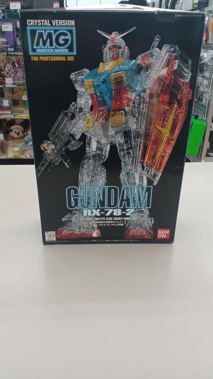 MG 1／100 RX-78-2 ガンダム クリスタルバージョン Bandai MG 1/100 RX-78-2 Gundam Crystal Version Mobile Suit