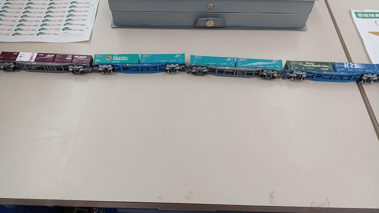 Nゲージコンテナ貨車13両セット① Nゲージコンテナ貨車13両セット①