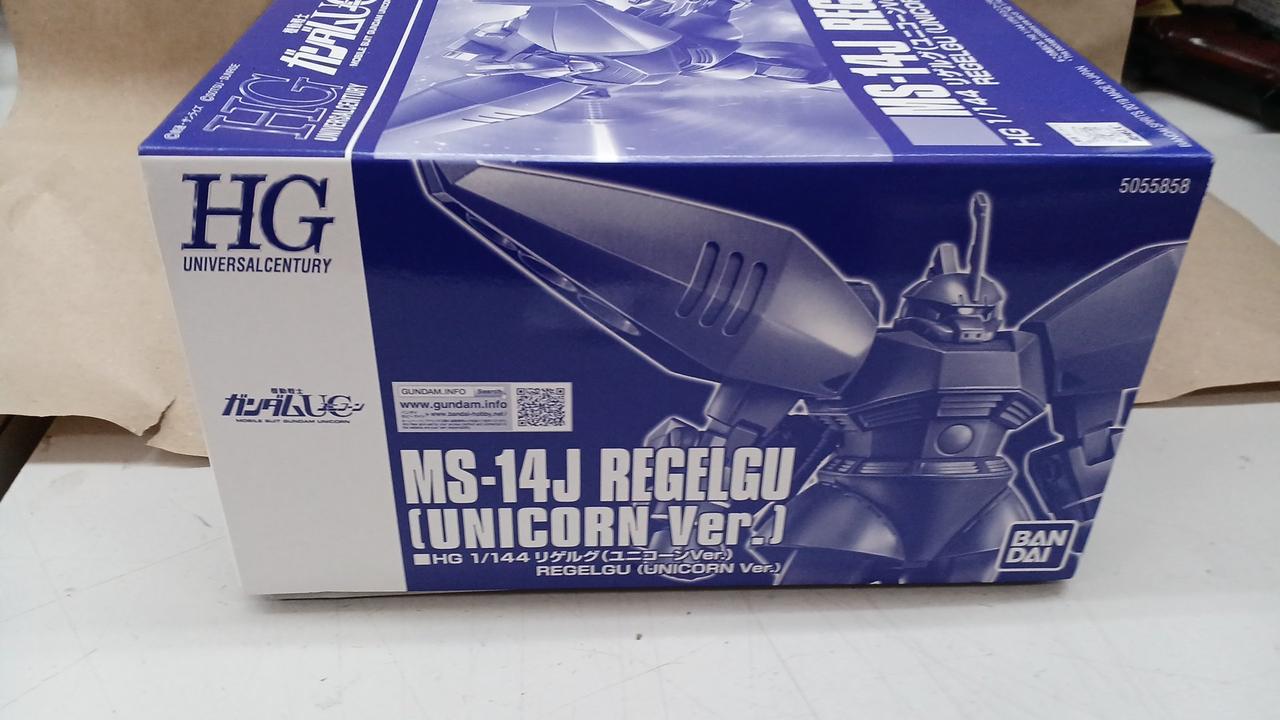HG 1/144 リゲルグ（ユニコーンVer.）外箱に傷みあり Amazon.co.jp: HG 1 144 リゲルグ（ユニコーンVer.）外箱に傷み