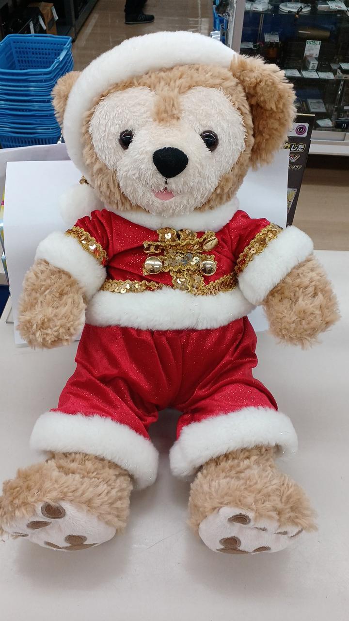 初期ダッフィー　クリスマスモデル 宅配買取】初期クリスマスダッフィーのぬいぐるみほか東京都目黒