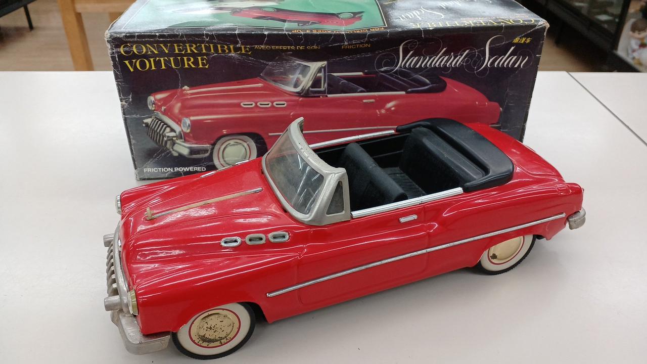 不明|ブリキ オープンカー コンバーチブル VOITURE|HARDOFFオフモール