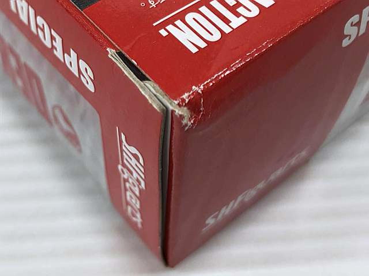 外箱ダメージあり