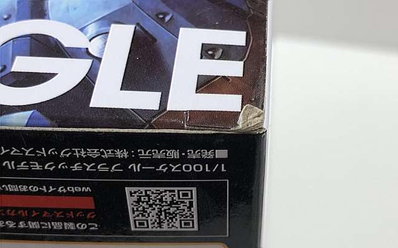 外箱ダメージあり