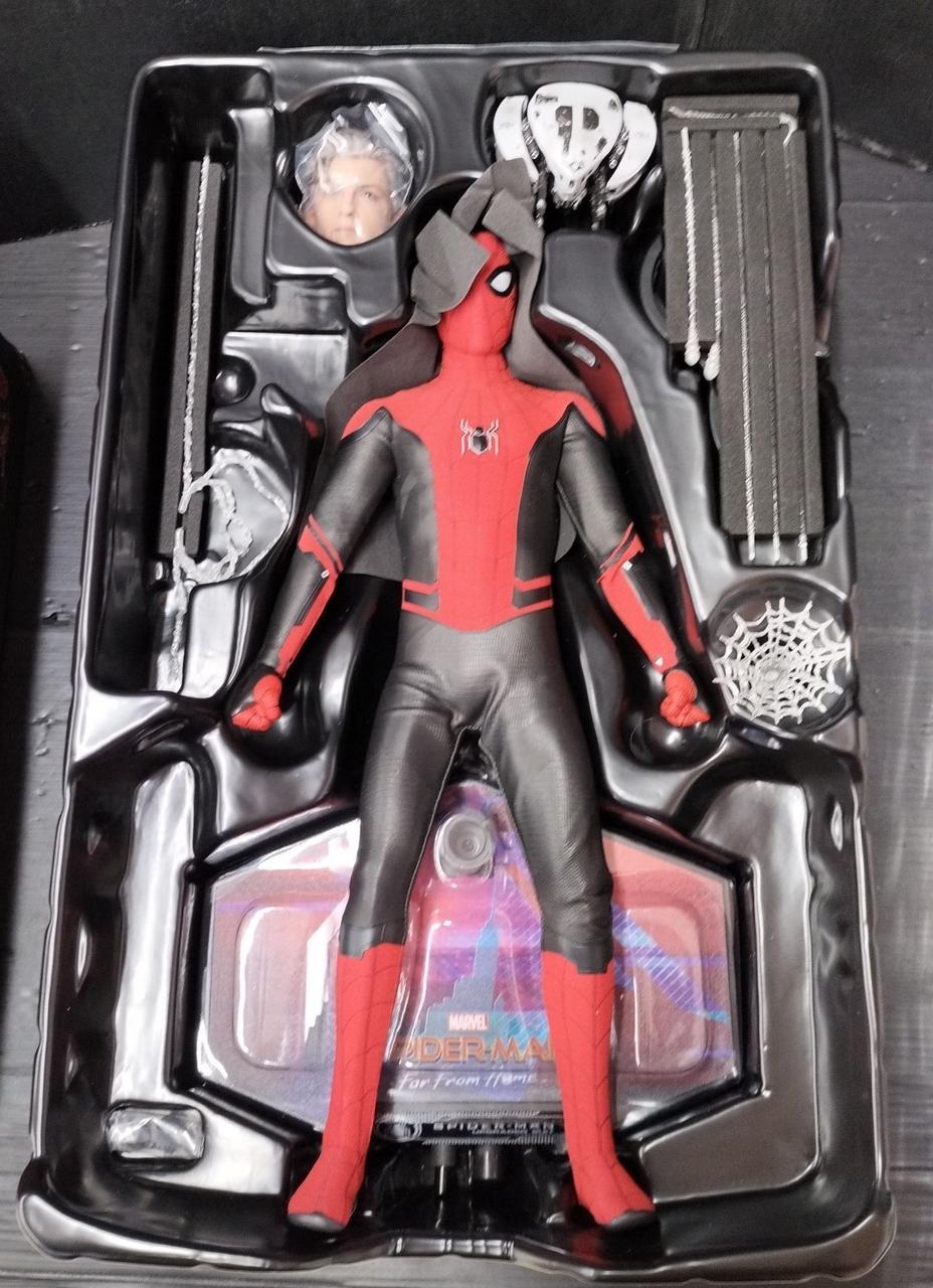【未使用】ホットトイズ　スパイダーマン　 ファーフロムホームフィギュア ムービー・マスターピース】『スパイダーマン：ファー・フロム