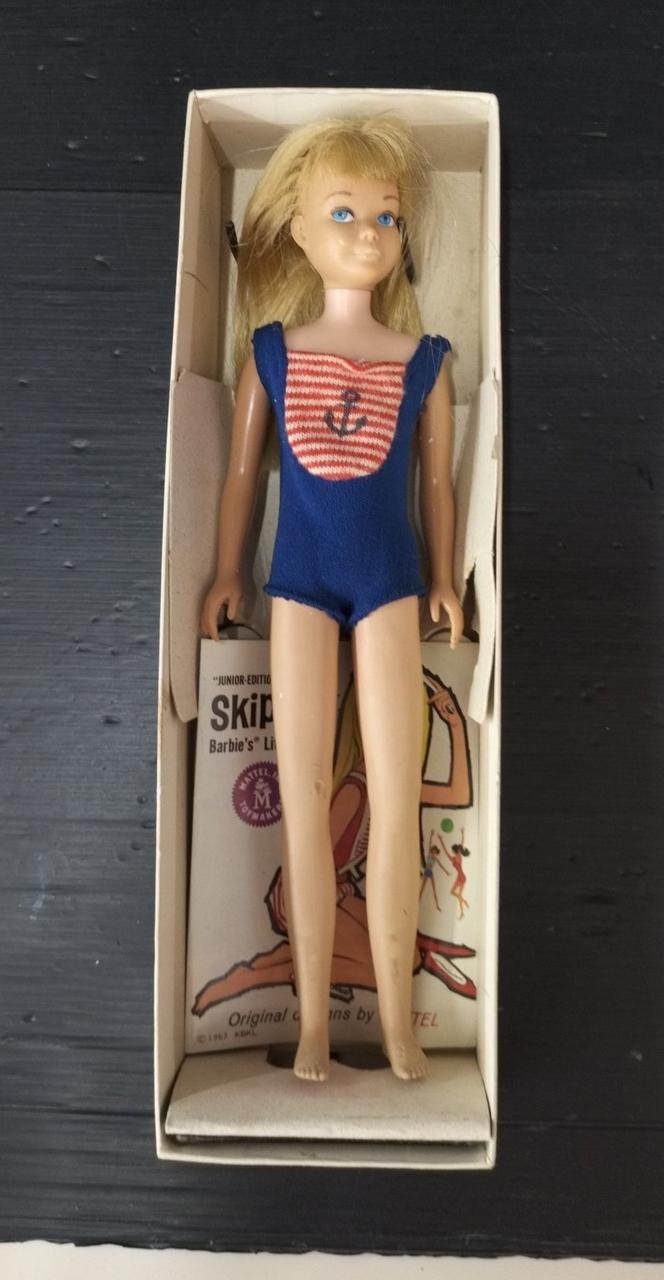 【baby60】トゥッティ    マテル バービー妹 Barbie Sister Tutti Doll - Vintage - In Original Dress