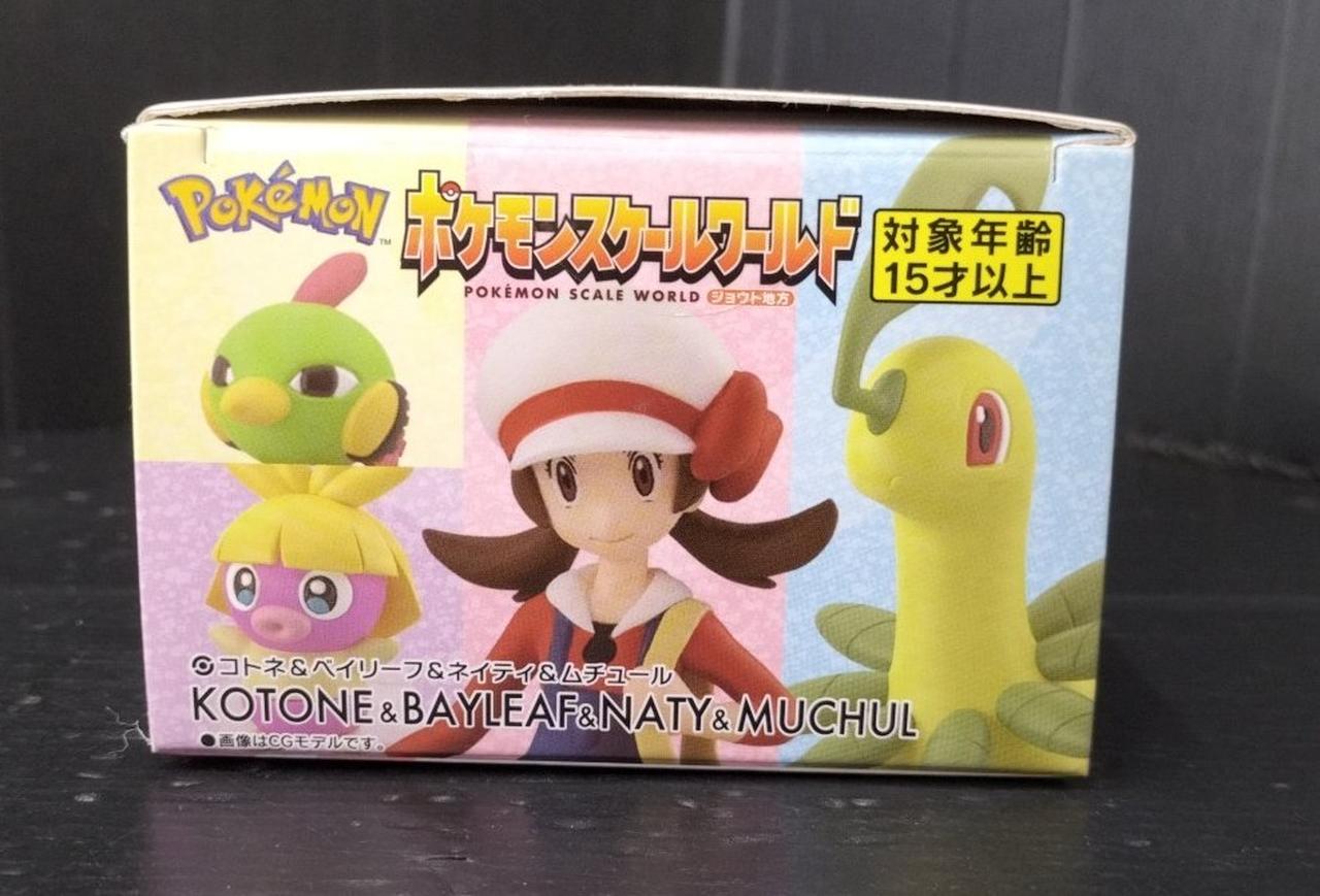 【未開封品】ポケモン スケールワールド ジョウト地方(コトネ&ベイリーフ&…) ポケモンスケールワールド ジョウト地方 コトネ＆ベイリーフ