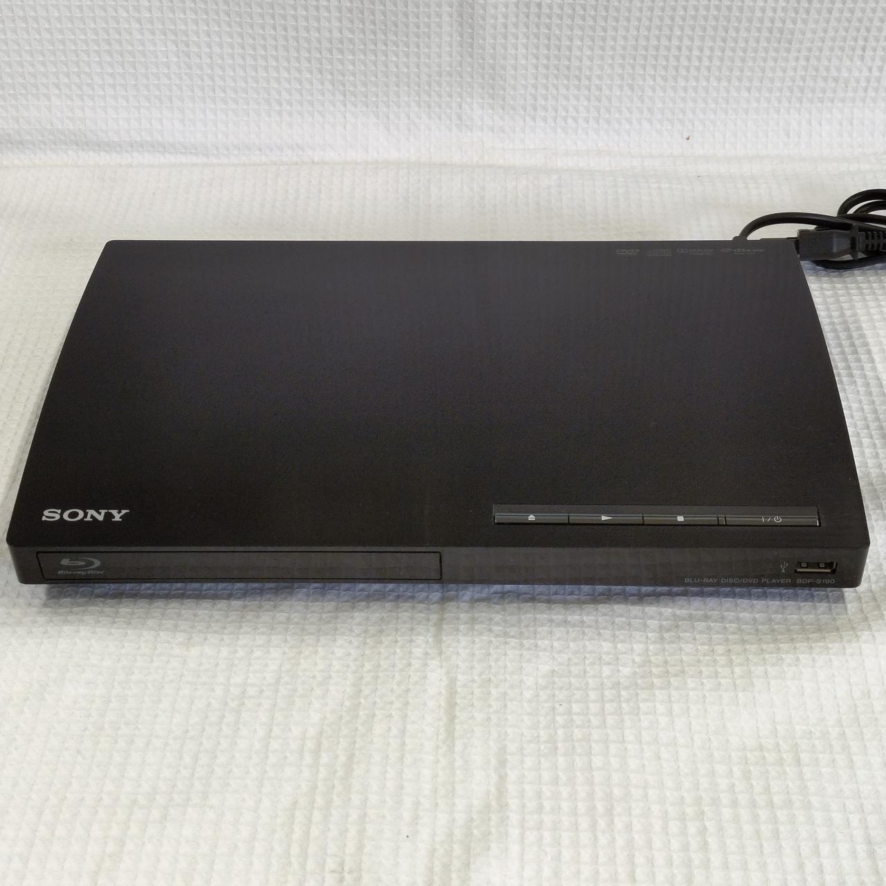 SONY Blu-rayプレーヤー BDP-S190 美品 ソニーのBDP-S190でブルーレイ、DVD、ネット動画を再生しよう