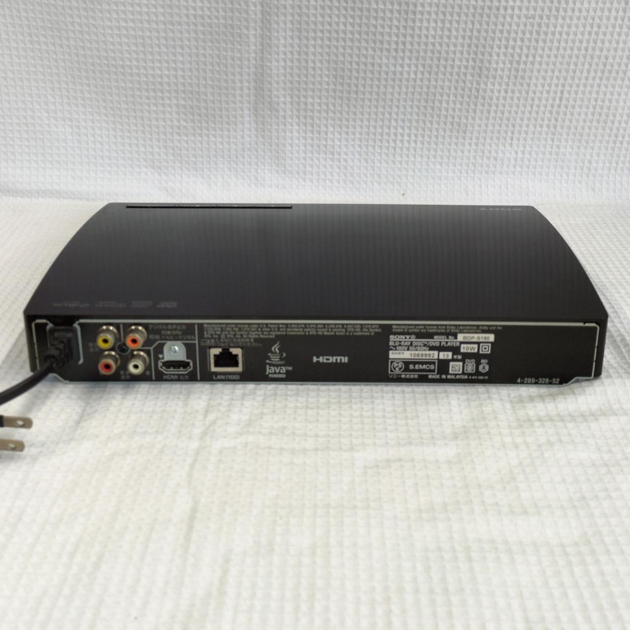 SONY Blu-rayプレーヤー BDP-S190 美品 BDP-S190 | ブルーレイディスクプレーヤー／DVDプレーヤー | ソニー