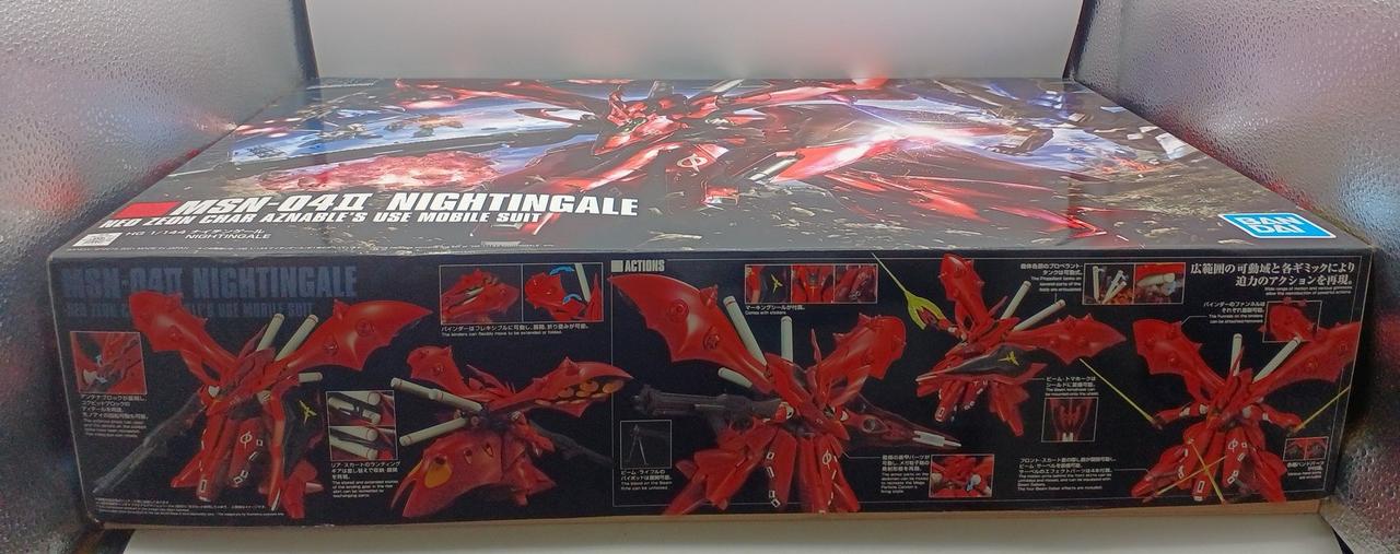 1/144HGナイチンゲール　完成品　商品同時300円値引 1/144HGナイチンゲール 完成品 商品同時300円値引の通販 by 味噌