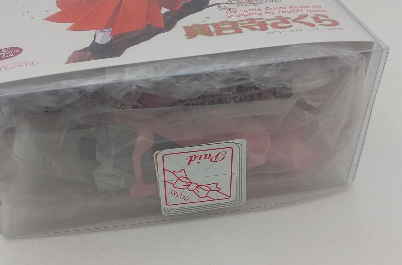 VOLKS　サクラ大戦　真宮寺さくら　キャラグミン　新品未開封 買取】ボークス キャラグミン 真宮寺さくら (1/8スケール レジン