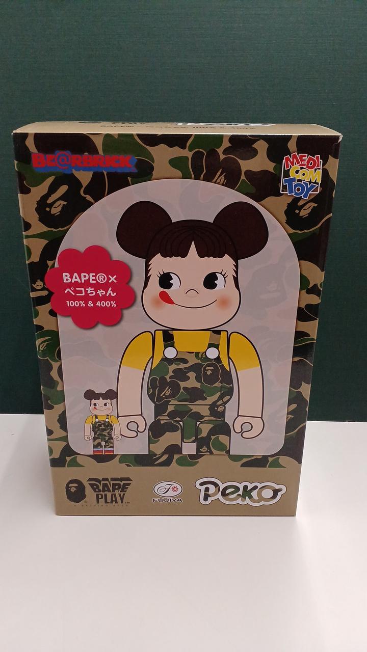 MEDICOM TOY - BLACK PEKO BE@RBRICK 100％＆400％ Medicom Toy BE@RBRICK SUICOKE 100% & 400% | Hypebeast