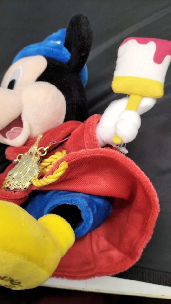 ミッキーマウス ぬいぐるみ 約90cm 1983〜1984年頃TDLで購入 激レア】東京ディズニーランド 開園当時物 超超巨大 ミッキー