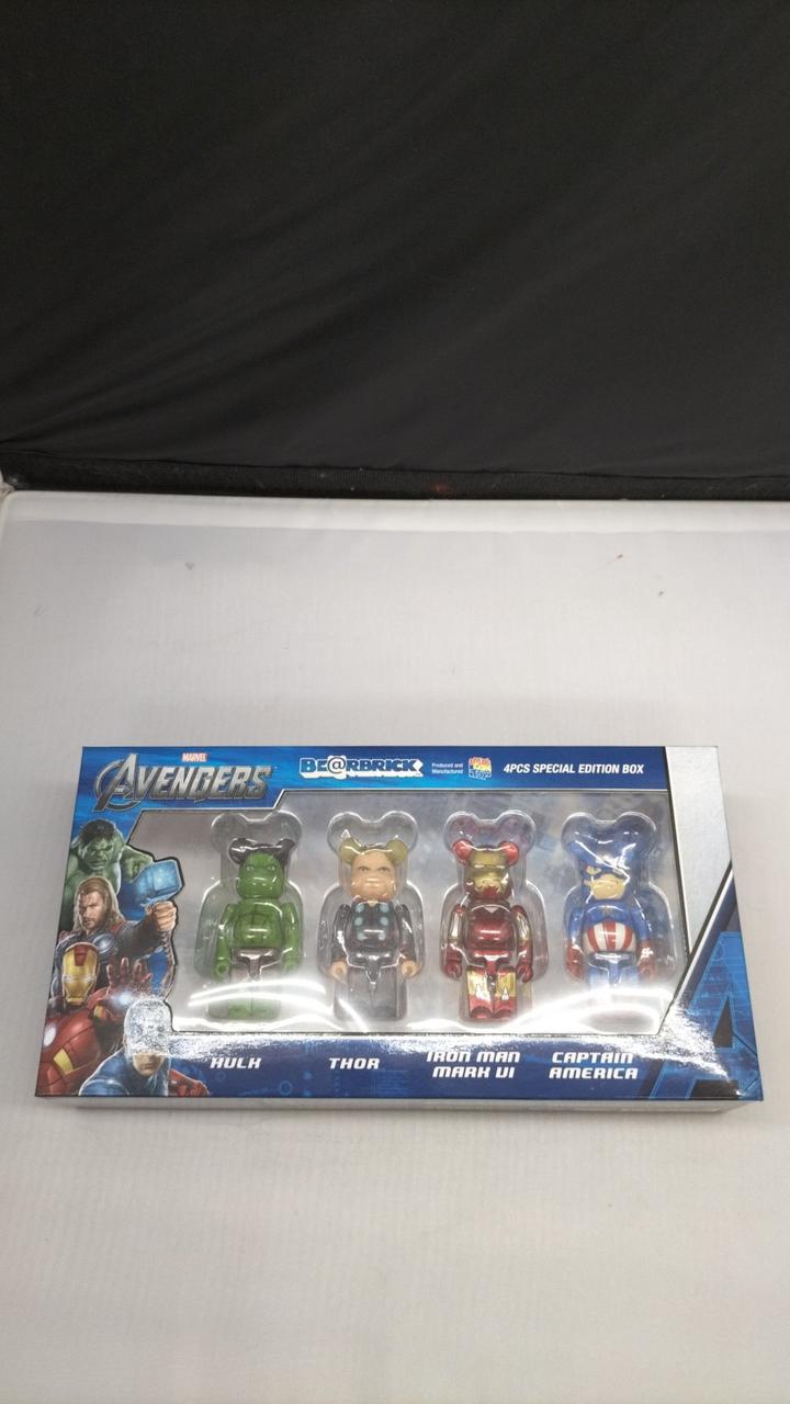 ベアブリック アベンジャーズ 4体セット BE@RBRICK アベンジャーズ ベアブリック 100% 4体セット 限定