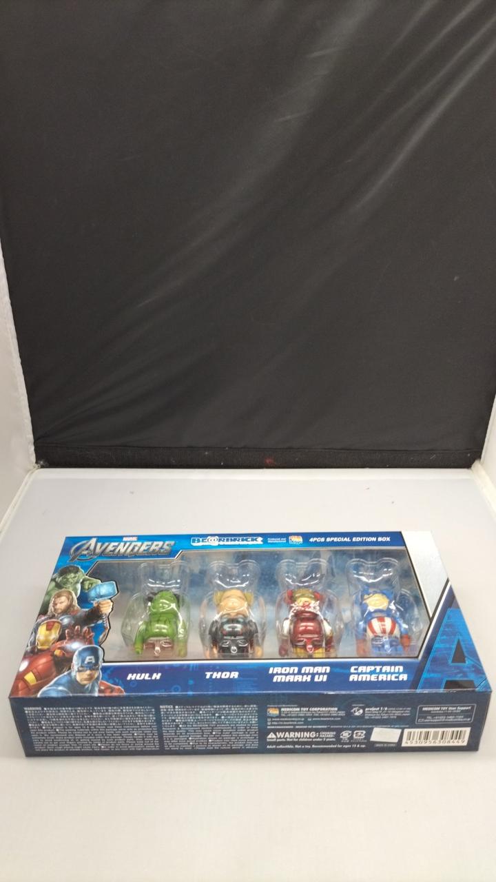 ベアブリック アベンジャーズ 4体セット 超希少]BE@RBRICK ベアブリック アベンジャーズ 4体セット