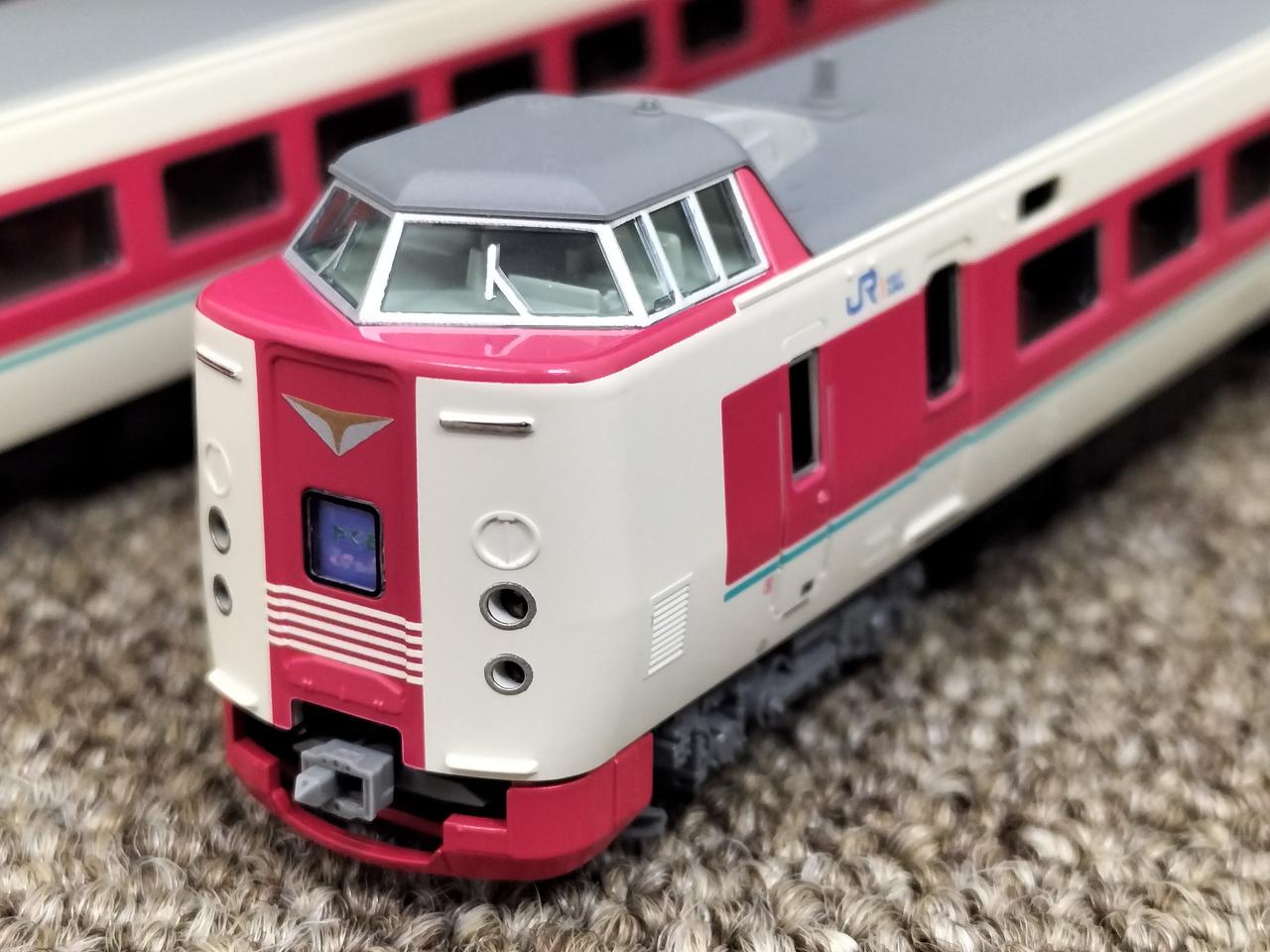 カトー(KATO)|381系ゆったりやくもノーマル編成・グレー台車