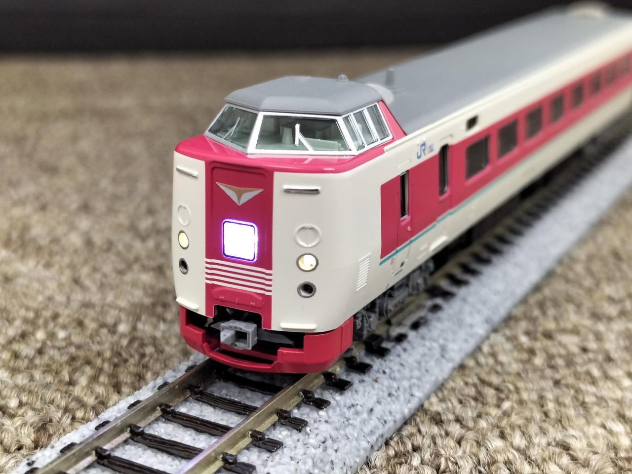 カトー(KATO)|381系ゆったりやくもノーマル編成・グレー台車