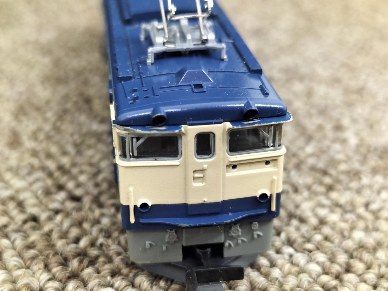 片側運転台助手席側ひさし破損有