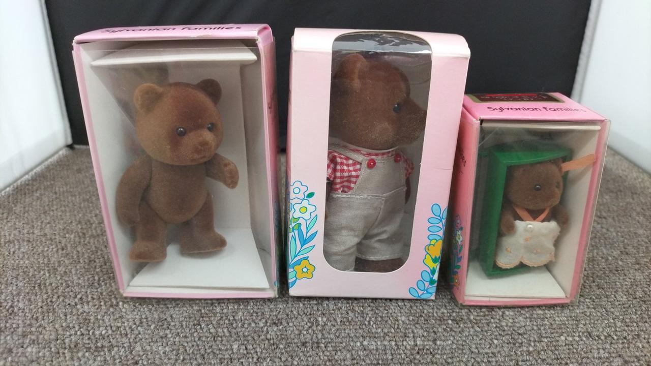 エポック社|クマのお父さん、お姉さん、あかちゃん3体セット|HARDOFF