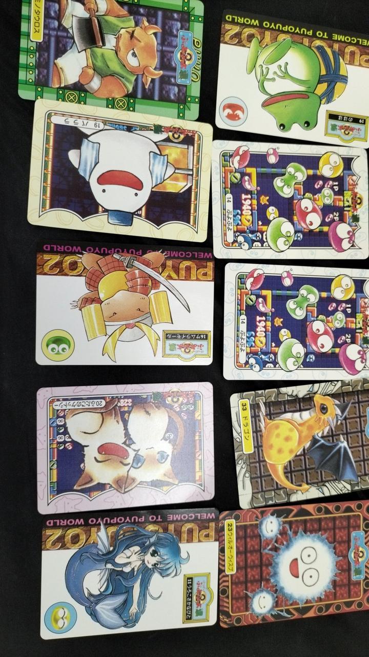 ぷよぷよ トレカ カード 72枚 COMPILE BANDAI レトロ ぷよぷよ トレカ カード 72枚 COMPILE BANDAI レトロ - メルカリ